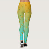 Leggings van de tropische zomerananas (Achterkant)