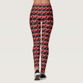 Leggings van de valentijnse Leggings van de Cupid  (Achterkant)