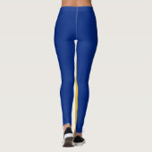 Leggings van de vlag van Barbados (Achterkant)