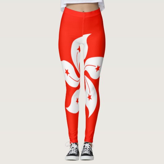 Leggings van de vlag van Hongkong (Voorkant)
