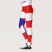 Leggings van de vlag van Puerto Rico (Links)