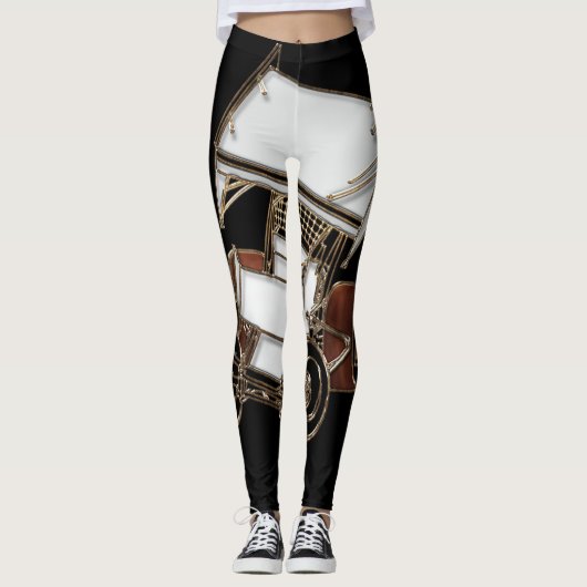 Leggings van de vuile sprint #1 (Voorkant)