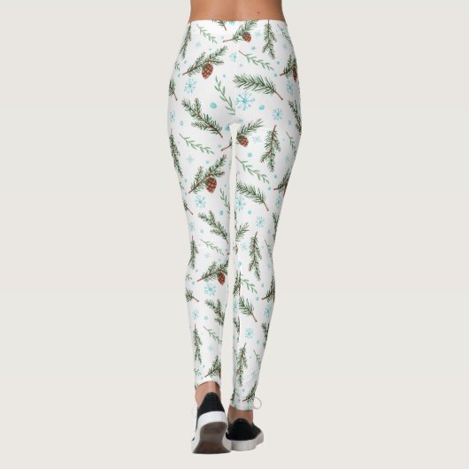 leggings van de winterpinecone (Achterkant)