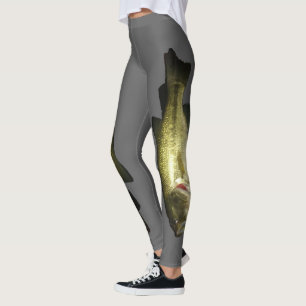 Leggings van de zwarte vis