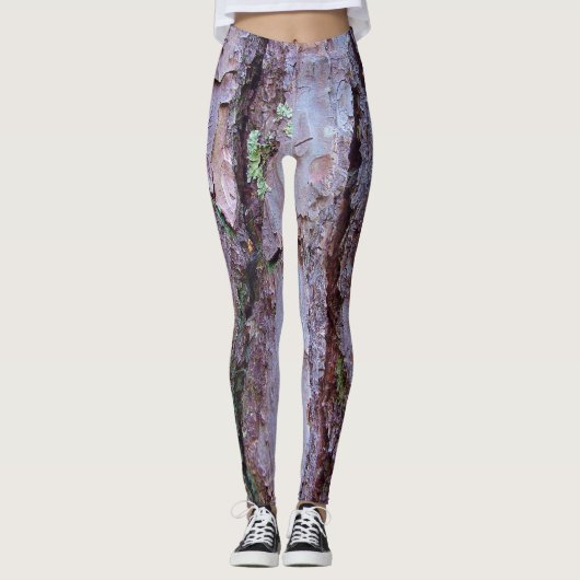 Leggings van dennenboomschors (Voorkant)
