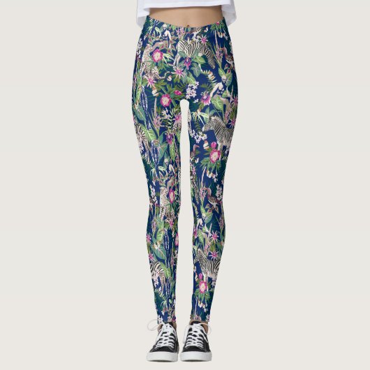 Leggings van dierlijke Oerwouden (Voorkant)