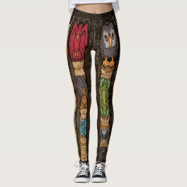 Leggings van diermeel