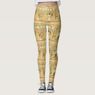 Leggings van Egyptische Hieroglyphs Vrouwen