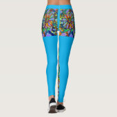 Leggings van Floral Fantasy (Achterkant)