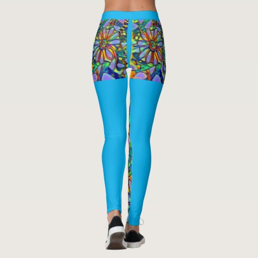 Leggings van Floral Fantasy (Achterkant)