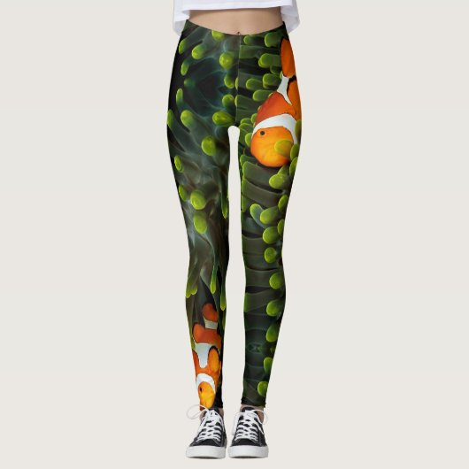 Leggings van gekalkte vis (Voorkant)