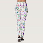 Leggings van gekleurde bellen (Achterkant)