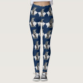 Leggings van Gnome Capricorn Astrology Sign Angel (Voorkant)