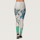 Leggings Van Gogh Iris Vase Peinture Impressionnisme (Dos)
