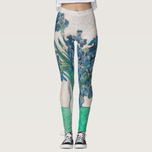 Leggings Van Gogh Iris Vase Peinture Impressionnisme