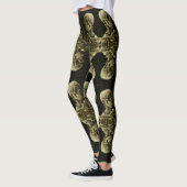 Leggings van gogh Skull (Gauche)