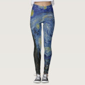 Leggings Van Gogh - Starry Night (Devant)