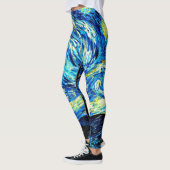 Leggings Van Gogh - Starry Night, célèbre peinture (Gauche)