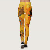 Leggings Van Gogh - Vase avec 15 tournesols (Dos)