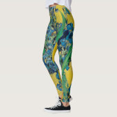 Leggings Van Gogh Vase avec l'impressionnisme classique d'I (Gauche)