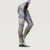 Leggings Van Gogh Vue Arles Jardin Fleuri (Droite)