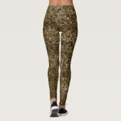 Leggings van goudvlinders (Achterkant)