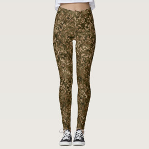 Leggings van goudvlinders