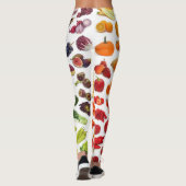 Leggings van groenten en fruit - SUPER COOL (Achterkant)
