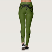 Leggings van hagedis Leggings voor het herstel van (Achterkant)