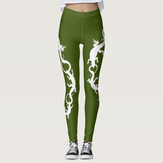 Leggings van hagedis Leggings voor het herstel van (Voorkant)
