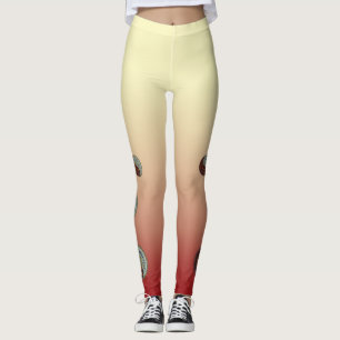 Leggings van Heaven en Hell Mandala