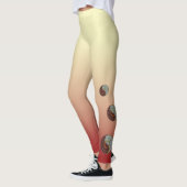 Leggings van Heaven en Hell Mandala (Links)