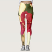 Leggings van het Afbeelding Bougainvillea Flower (Voorkant)