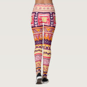 Leggings van het Afrikaanse Patroon (Achterkant)