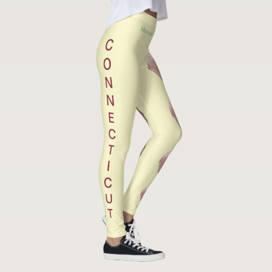 Leggings van het Conticut State Flower Mountain La (Rechts)