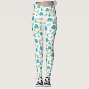 Leggings van het Elephant Pattern-systeem bevestig