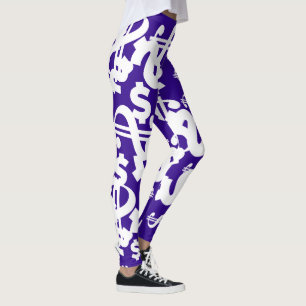 Leggings van het geweldige Dollar-patroon voor dol