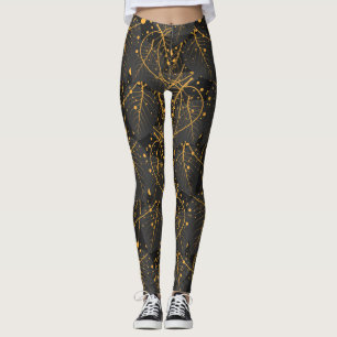 Leggings van het goudblad