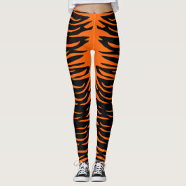 Leggings van het Halloween Costume Tiger Stripes