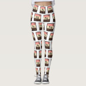 Leggings van het IJzer Fe Periodic Table Pattern (Voorkant)