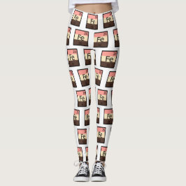 Leggings van het IJzer Fe Periodic Table Pattern