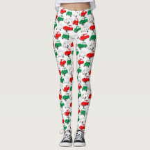  Leggings van het Italiaanse autopatroon