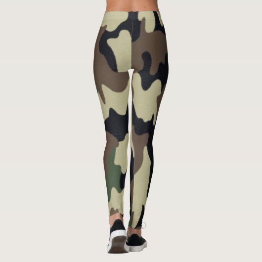 Leggings van het leger Camouflage (Achterkant)