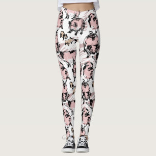 Leggings van het oorspronkelijke tekenpatroon van 