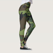Leggings van het patroon van de militaire camo (Rechts)