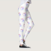 Leggings van het regenbooghart (Rechts)