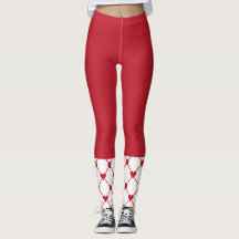 Leggings van het rode hart