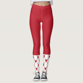 Leggings van het rode hart