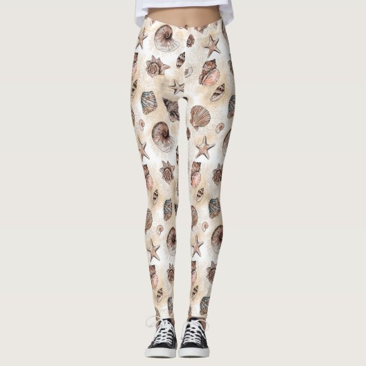Leggings van het Seizoenshellpatroon (Voorkant)