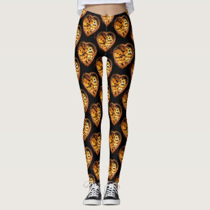 leggings van het steampunk hart